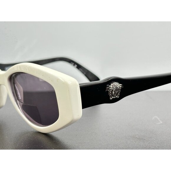 Vintage 90’s Gianni Versace Black & White Frames Mod.343 Col.447 Made Italy - Picture 7 of 15